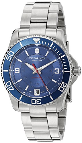 Victorinox Women's 'Maverick' Swiss Stainless Steel Automatic Watch (Model: 241709)