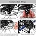 Amotor Bike Pegs, Aluminum Alloy Anti-Skid Lead Foot Bicycle Pegs BMX Pegs for Mountain Bike Cycling Rear Stunt Pegs Fit 3/8 inch Axles