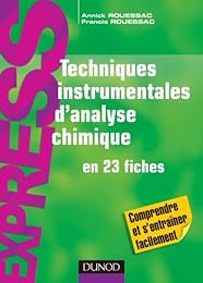 Techniques instrumentales d'analyse chimique