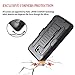 Alcatel One Touch Fierce XL / Alcatel OneTouch Flint / Alcatel OneTouch Pixi Glory LTE Case, Starshop [Dual Layers] Kickstand With [Premium Screen Protector] Locking Belt Clip (Black)