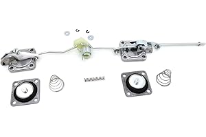 HENKYO Autolite 1100 Acceleration pump dashpot link Plastic tie rod kit Fits Mustang 1963-69 170 200 ci 1 barrel Carburetors