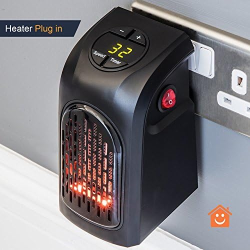 Handi Heater Plug-In smart space heater portable handy heater space heaters indoor Small Space Heater