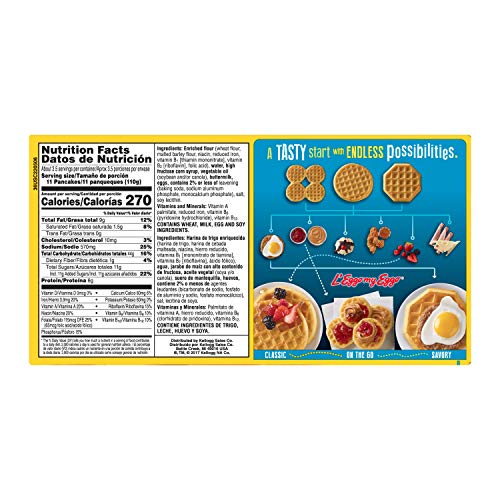 4 Kelloggs+Eggo+Frozen+Pancakes+Breakfast