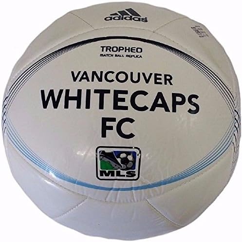 Vancouver Whitecaps MLS Tropheo Soccer Ball Size 5 New In Bag By Adidas X10760