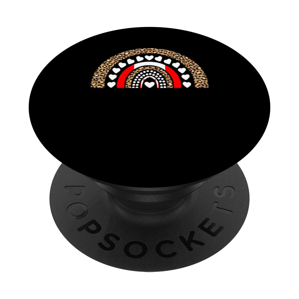 Canadian Heart Canada Canadian PopSockets Swappable PopGrip