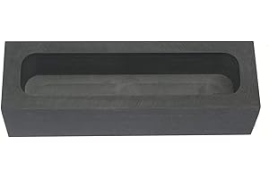 FY-STORE Graphite Ingot Mold Melting Casting Mould for Gold Silver Nonferrous Metal(3000g)