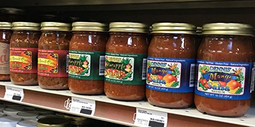 image for Dennis' Gourmet All-Natural Gourmet Salsa Variety Pack | Low Sugar, Lo
