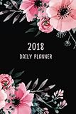 2018 Daily Planner: 12 Month Daily Planner / Notebook / Diary / Journal / Calendar | 1-Page-a-Day wi by