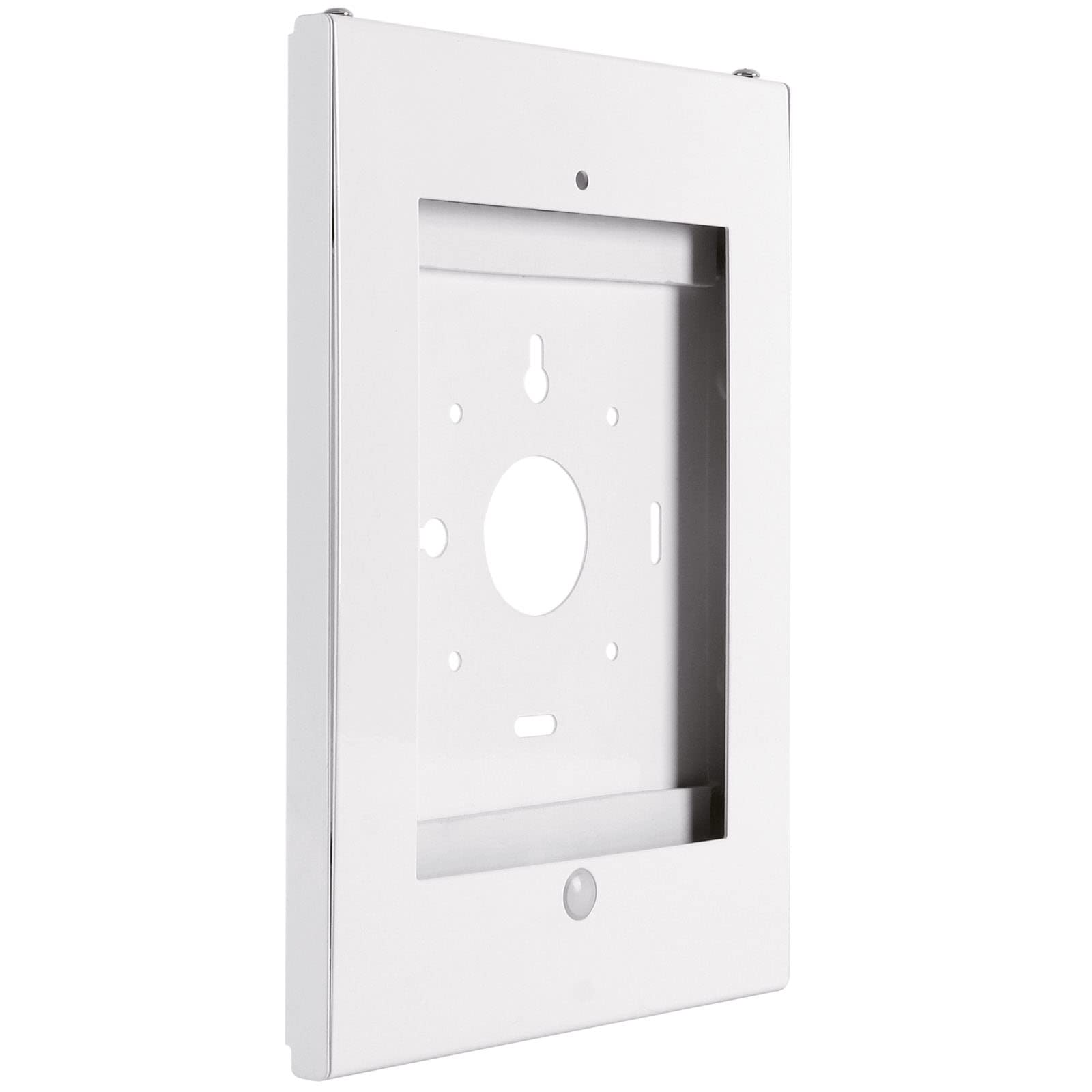 DRALL INSTRUMENTS White metal tablet holder suitable for iPad 2nd, 3rd, 4th generation, air, air2 Wall mount with VESA 100 Model: IS3W