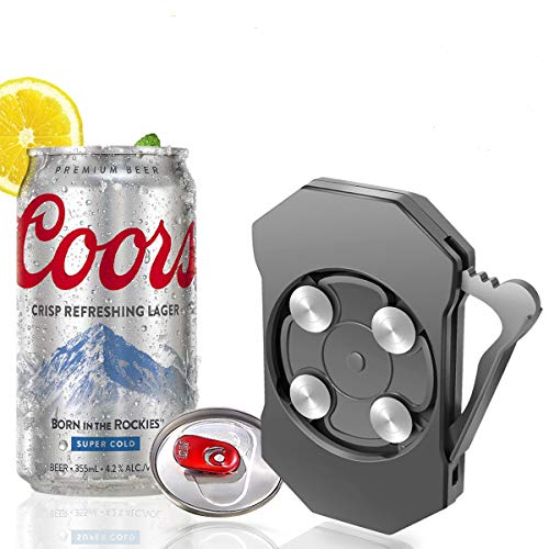 Go Swing Topless Can Opener Handheld, Beer Can Openers ,Draft Top Can