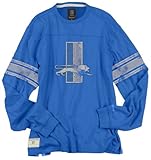 Detroit Lions Vintage Long Sleeve AppliquÃ© Jersey Crew