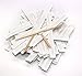 Disposable Birchwood Tea Wood Coffee Stir Sticks Wooden Stirrers 500 Pcs (5.5 inch Paper Wrapped premium quality)