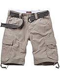 Match Men's Plaid Cargo Shorts #S3620
