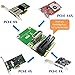 PCI-E 1X to Half/Full Mini PCI-E Adapter