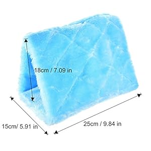 MATT SAGA Nido D'uccello Pappagallo d'inverno Caldo Amaca Appesa Grotta Gabbia Peluche Pappagallo Giocattolo Letto…