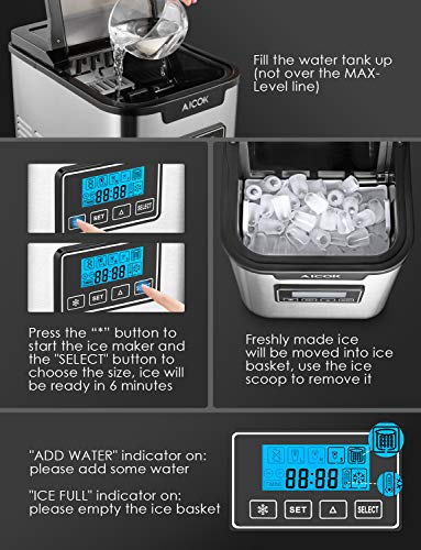 5 Portable+Countertop+Stainless+Self+clean+Function