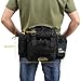 OneTigris Tactical Deployment Bag Compact Utility Carry Bag MOLLE Case Heavy Duty with Shoulder Strap (Black - 1000D Nylon)