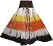 Agan Traders Women's 2024 Fall Tie-dye High Waistband Bohemian Maxi Skirt - A Line Flared Long Skirts for Women