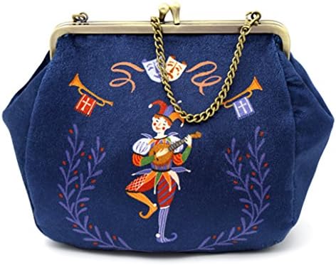 YIVIEW Cross body Handbag with Metal Chain Strap Fashion Shoulder bag Ladies Handbag