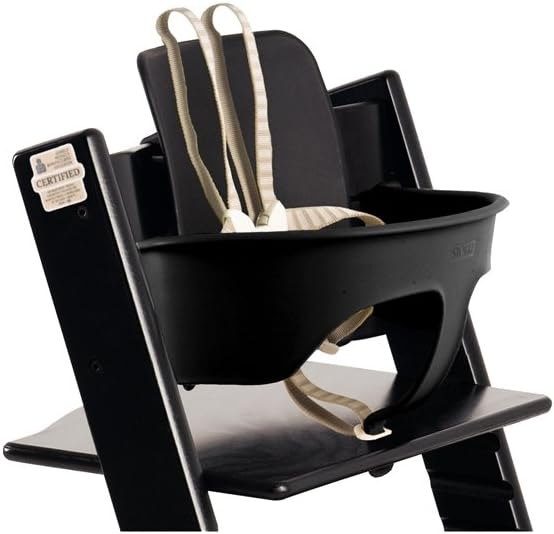 tripp trapp high chair black