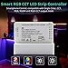 K2 Home Tech - Gledopto Zigbee LED Strip Controller ZLL RGB+CCT 1 ID C-008 C008 Works with Your Zigbee Hub and App, Controls 6 Wire LED Strips for RGB Cool White and Warm White
