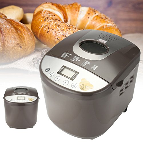 Stainless Steel 650W Electric Bread Maker Machine Programmable Home Kitchen