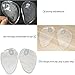 (2 Pairs)Gel Cushions For Flip Flop Sandals,Forefoot Padding Relief Pain Rub,Self Adhesive,No slip