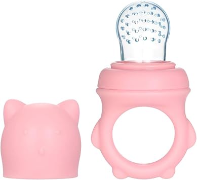 Facile A Nettoyer Tetine De Jouet De Dentition Pour Bebe Decdeal Distributeur De Nourriture Pour Bebe Chargeur De Legumes De Fruits Frais En Silicone Anneaux De Dentition Sucettes Et Anneaux De Dentition