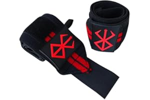 Queen Supply Products Anime Wrist Wraps Lifting Straps 24" for Men and Women - 1 Pair Each, Gym Accessories Support Weightlifting, Exercise Training, and Improve Workout