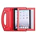 HDE Case for iPad 2 3 4 Kids Shockproof Bumper Hard Cover Handle Stand with Built in Screen Protector for Apple iPad 2nd 3rd 4th Generation (Red)