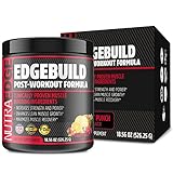 EDGEBUILD Clinically Proven Muscle Building Ingredients, NutraEdge 526G Post Workout Formula, Increases Strength and Power, Enhances Lean Muscle Growth, Maximizes Muscle Recovery, Fruit Punch Flavor.