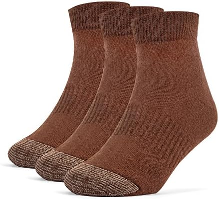 Galiva Girls' Cotton Extra Soft Ankle Cushion Socks - 3 Pairs