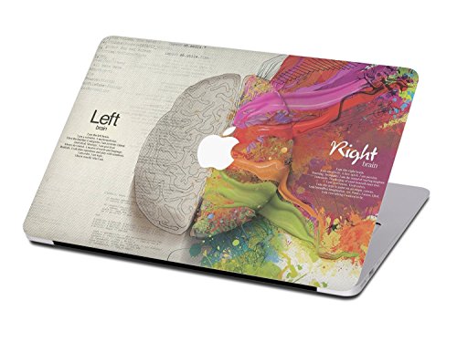 HERNGEE Left and Right Brain Decal Vinyl Skin Sticker for Apple Macbook Pro 15" with Touch Bar & Touch ID, Model:A1707 - Thumbnail 2