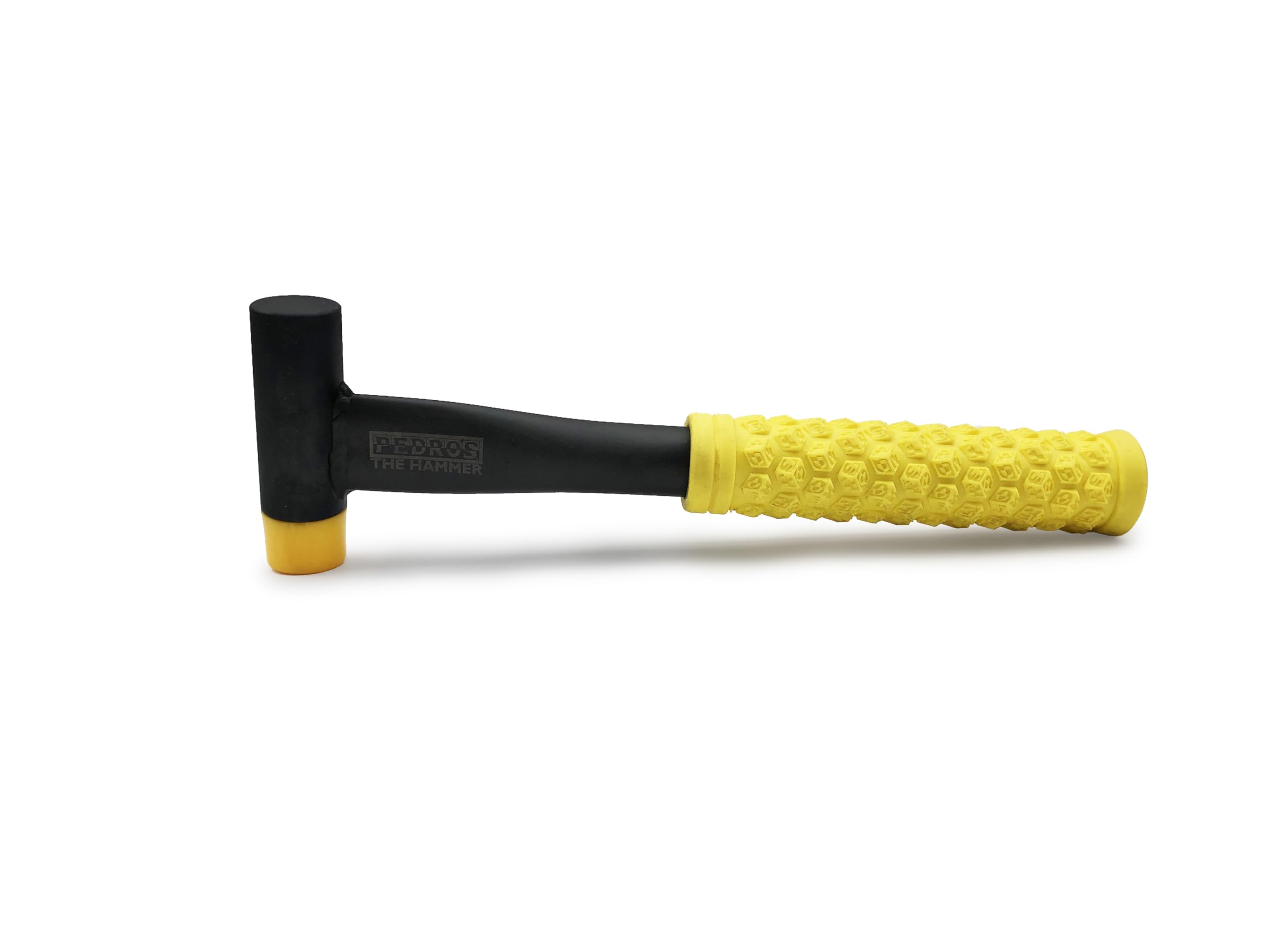 Pedro's The Hammer II Unisex Adult Hammer, Black/Yellow, 275 mm