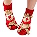 Coxeer Winter Slipper Socks 3d Animal Non-slip Household Floor Socks for Women