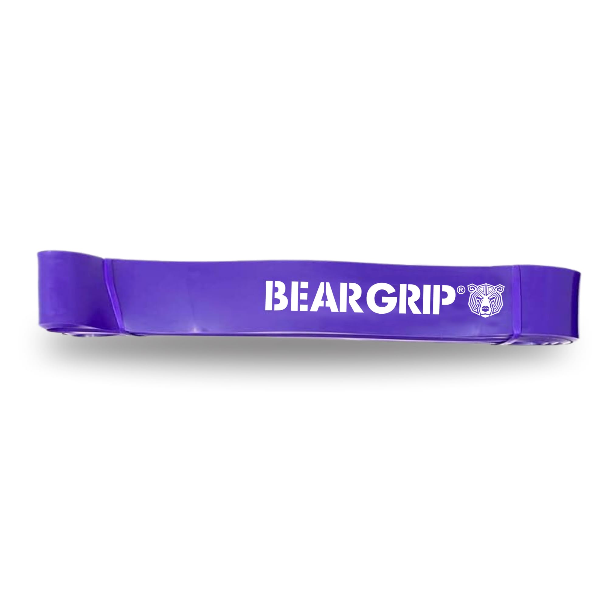 BEAR GRIP - Pull Up Assist Bands | Heavy Duty Resistance Bands for Assisted Pull Ups, Yoga, Stretch Mobility, Crossfit, Strength Training (Purple (35-85 LBS))