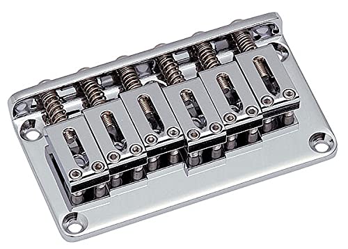 Gotoh® GTC 102 Standard Series Hard Tail Bridge Non Tremolo Bridge for Electric Guitar - Colour: Chrome
