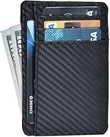 Minimalist Wallets for Men & Women RFID Front Pocket Leather Card Holder Wallet