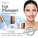 Lip Plumper Gloss by Rejawece - Lip Plumping Balm Plumper Device Lipstick Treatment - Clear Lip Plump Gloss - Enhancer for Fuller & Hydrated Lips | Give Volume, Moisturize (Light)
