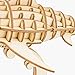 Robotime 3D Wooden Animal Puzzle Shark DIY Model Kits Toys for Kids and Adults