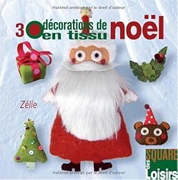 30 décorations de Noël en tissu