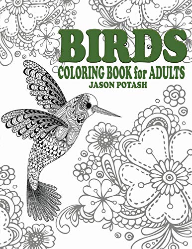 Download PDF FREE Birds Coloring Book For Adults (The Stress ...