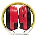 Bravo View IH-06A - KID FRIENDLY Automotive IR Wireless Headphones (Red)
