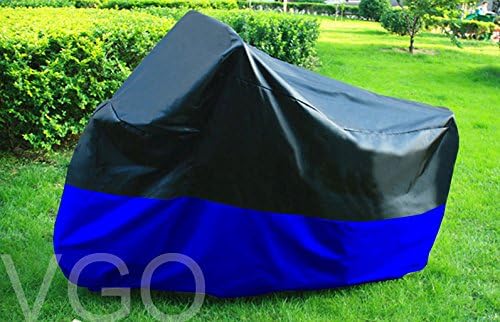 Motorcycle Cover For Honda Goldwing 1500 1800 Touring UV Dust Prevention XXL Black Blue