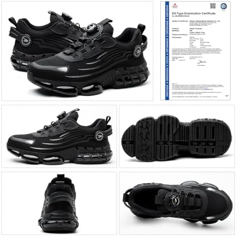 Zapatos de Seguridad para Hombre Mujer Zapatillas de Seguridad