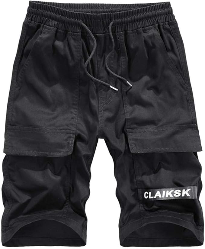 cargo shorts with drawstring waist