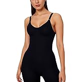 BaseTry Shapewear Bodysuit for Women Tummy Control Seamless Sculpting Hip Enhancer Body Shaper