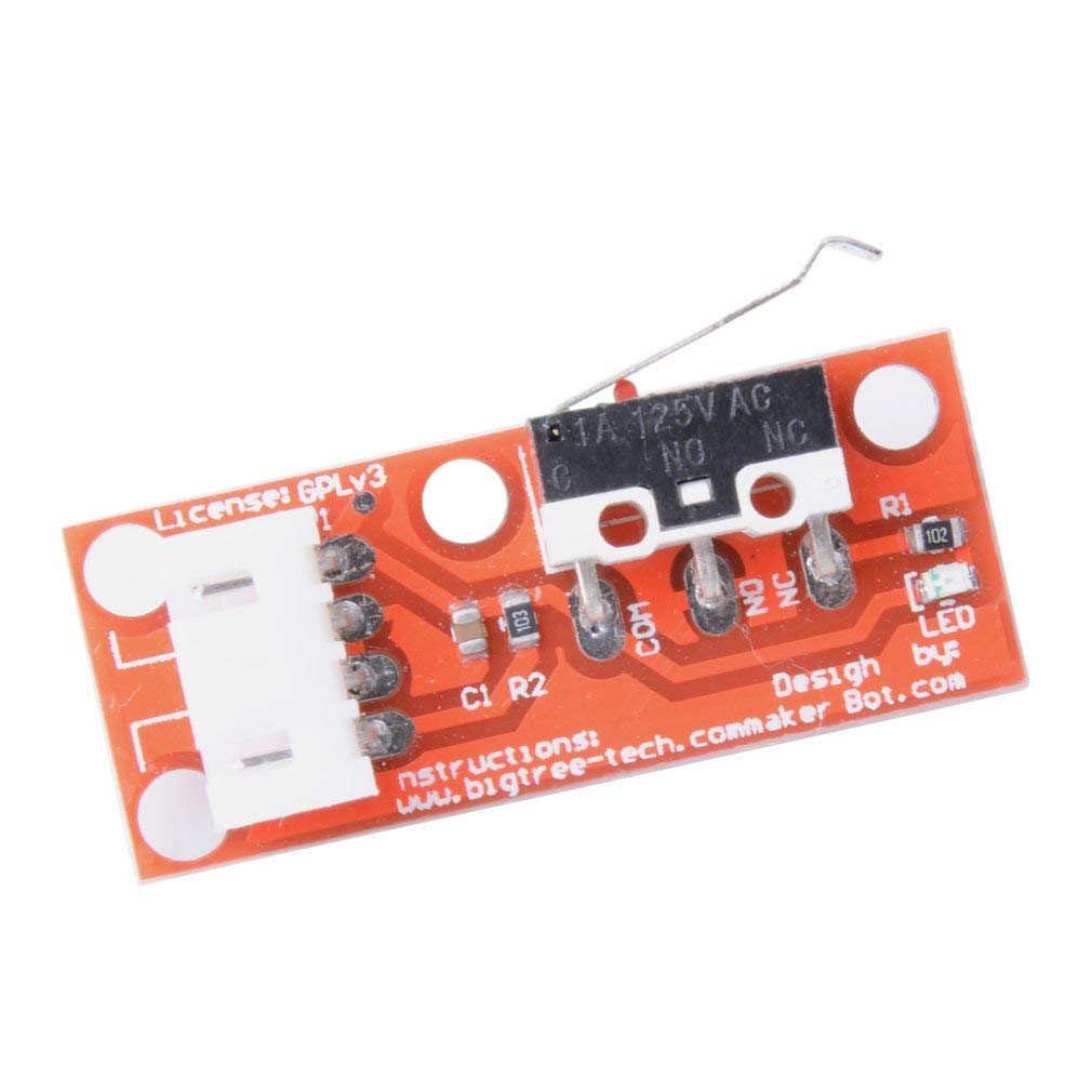 Bkinsety 9 Stücke Mechanische Endschalter mit Kabel For 3D Printer RepRap Prusa Mendel CNC for Arduino Mega 2560 RAMPS 1.4