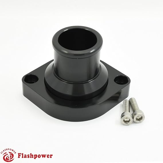 Billet 180 straight thermostat housing with 360-degree swivel