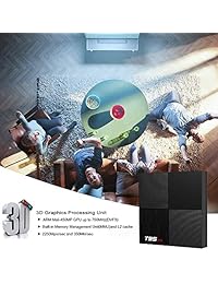 T95 Mini Android 9.0 TV Box, TUREWELL Android Box 2GB RAM 16GB ROM TV Box H6 Quadcore cortex-A53 Smart TV Box 2.4GHz WiFi 3D 6K Android Box Streaming Media Player